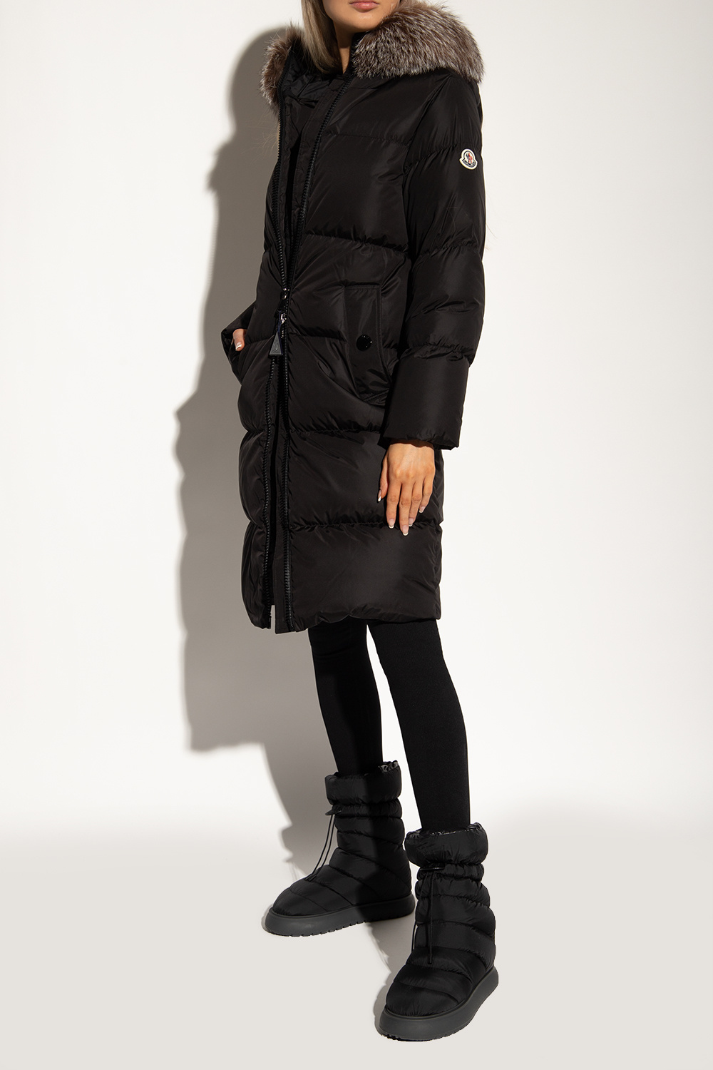 MONCLER ブラック Gaia Pull スノーブーツ Moncler Women's Gaia Pull Snow Boots in Black Moncler